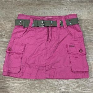 Vintage Pink Mini Skirt